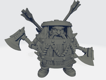 Load image into Gallery viewer, Miniatures of Madness - Dwarf - Klaus the Barrel
