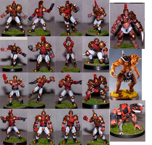 Middle Kingdoms Fantasy Football Team (19 figs)