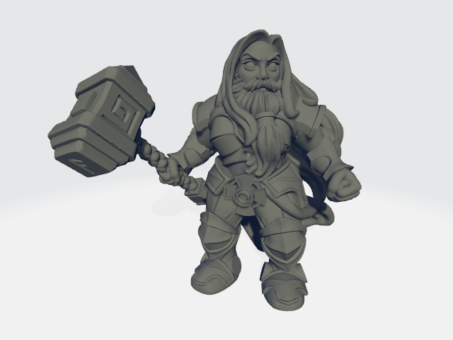 Miniatures of Madness - Dwarf - Malyan the Proud #2