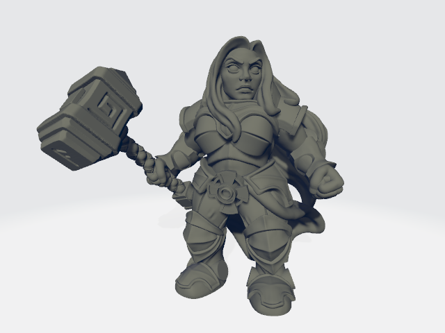 Miniatures of Madness - Dwarf - Malyan the Proud