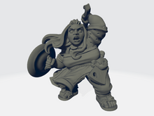 Load image into Gallery viewer, Miniatures of Madness - Dwarf - Mimma the Melee Housewife
