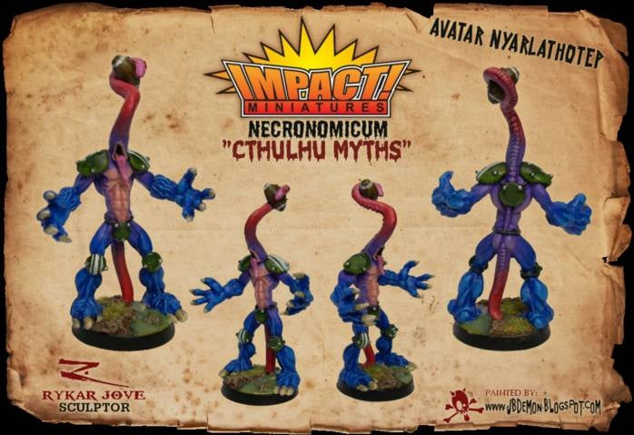 Cthulhu - Nyarlathohotep W/Ball (Metal) NC_NYAR