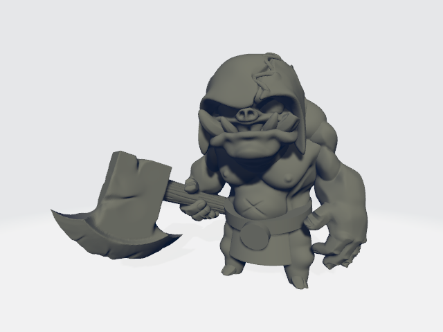 Monstero - Orc Squad Axe