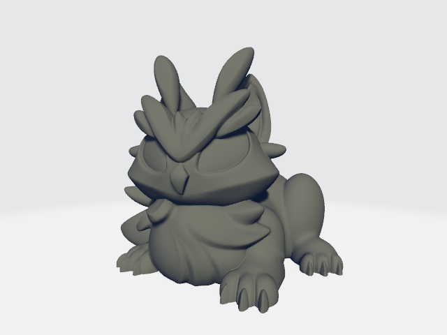 Capsule Chibi - Mutant Animals - Owlcat