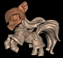 Load image into Gallery viewer, Chibi Paladin Pony
