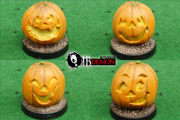 Pumpkin Set of 4 (Metal) EO_PMP4