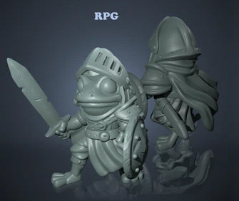 Frogfolk RPG Knight