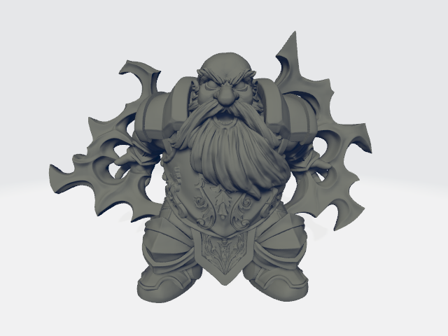 Miniatures of Madness - Dwarf - Rargtad the Electrocutioner