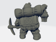 Load image into Gallery viewer, Miniatures of Madness - Dwarf - Rufus Breakrock
