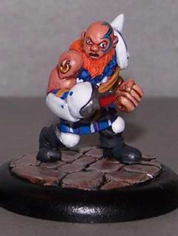 Thunder Hammer - Street Brawl Dwarf #6 (Metal) TH_SBD6