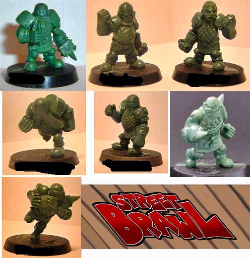 Thunder Hammer - Dwarf Fantasy Football Team #2 (7 figs) (Metal) TH_TM2