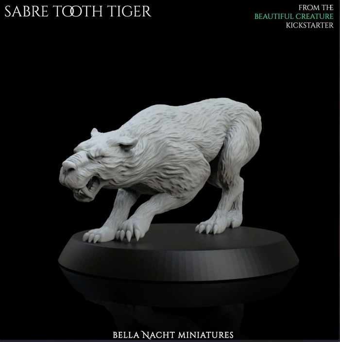 Bella Nacht - Saber-toothed Tiger