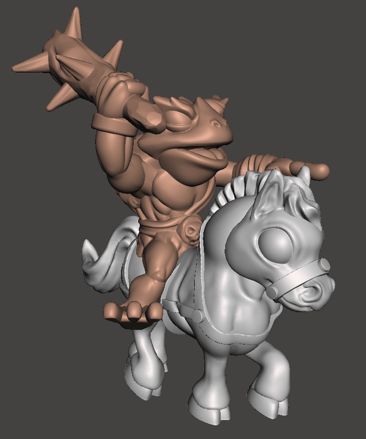 Chibi Frogfolk Cavalry