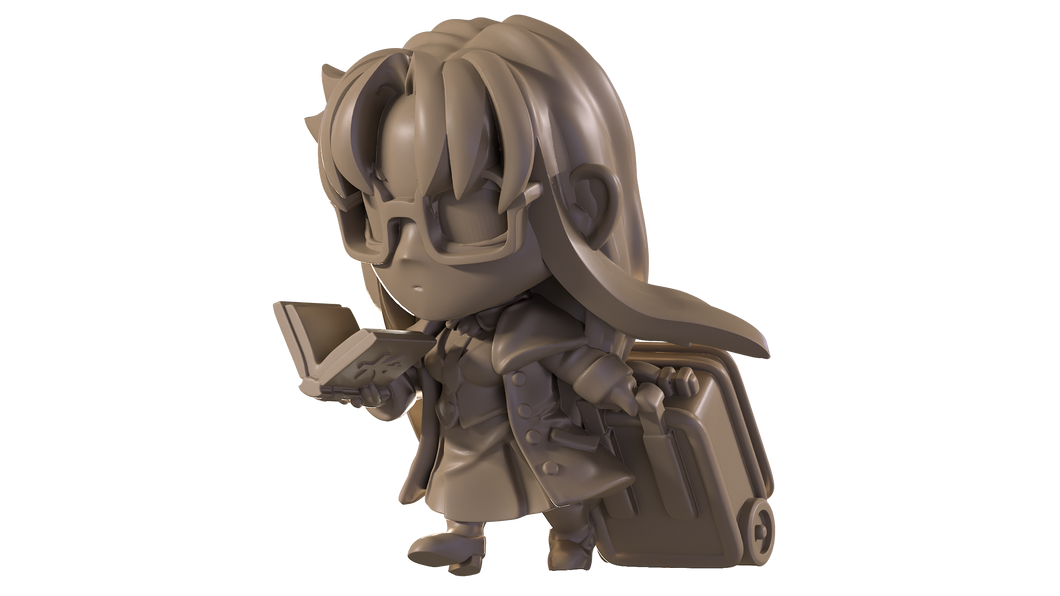 Capsule Chibi - The Paper (Pose #2)