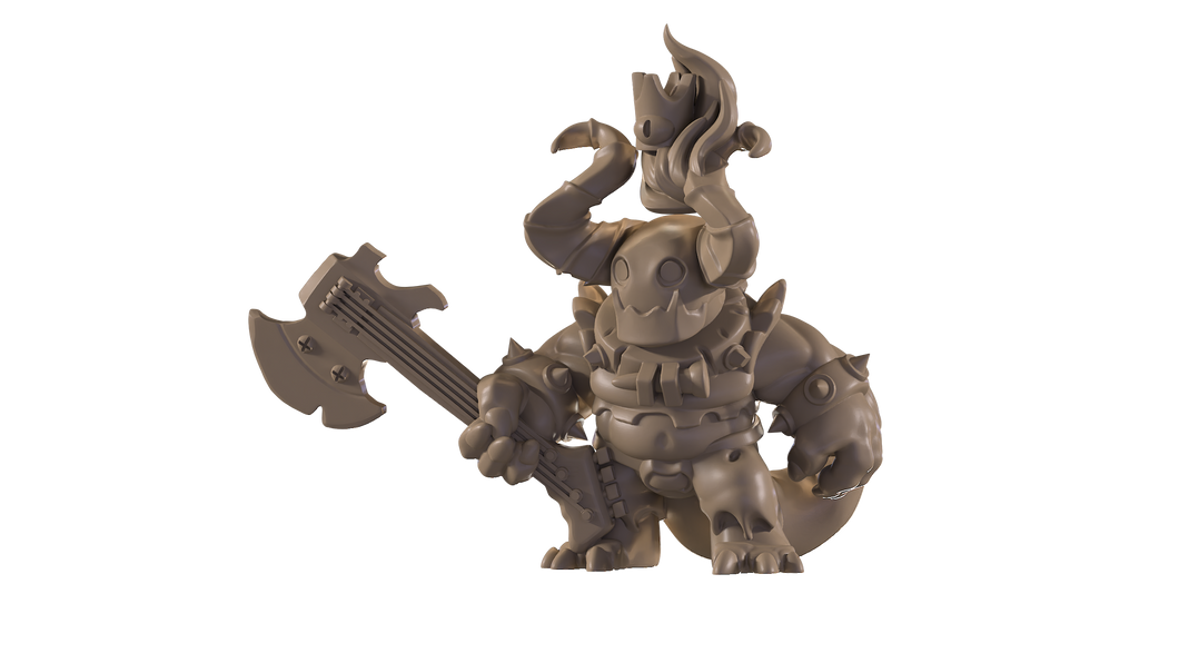 Capsule Chibi - Axe Demon