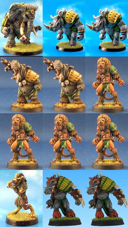 Siringit Fantasy Football Team #3 (12 figures) (Metal) SG_TM3
