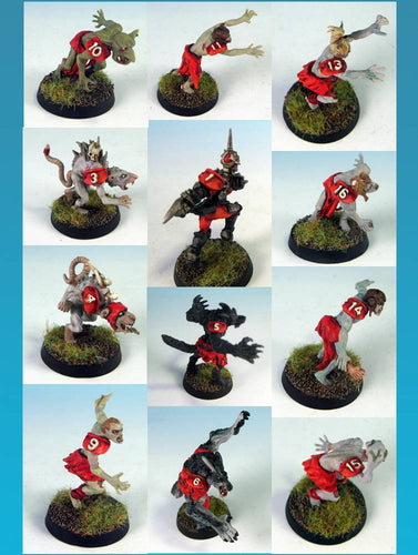 32mm scale Fantasy Football s, Elves & Dark Elves by Impact!  Miniatures — Kickstarter