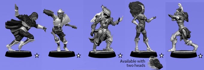 Dark Elf Star Player Pack