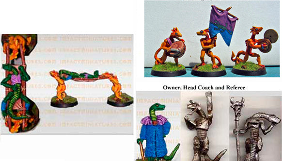 RAFM Reptiliad Sideline - Frog/Lizardman