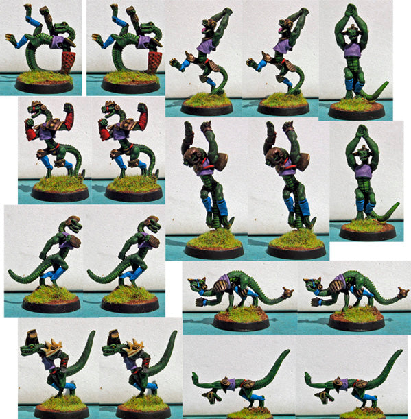 RAFM Reptiliad / Frog Fantasy Football Team