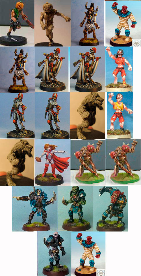 Samhaino Deluxe Fantasy Football Team
