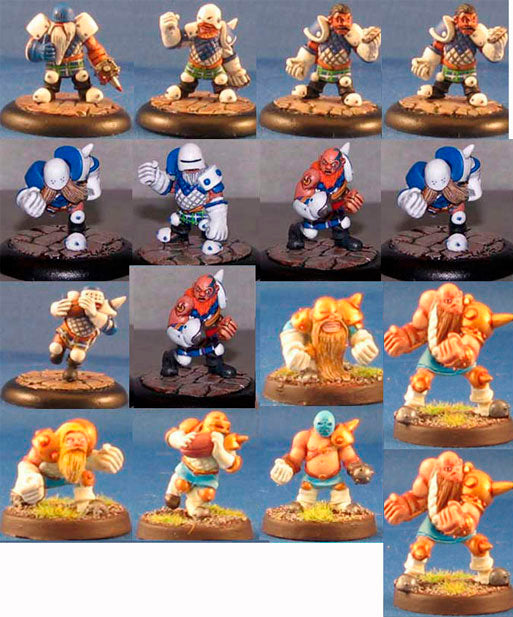 Thunder Hammer Dwarf Fantasy Football Team