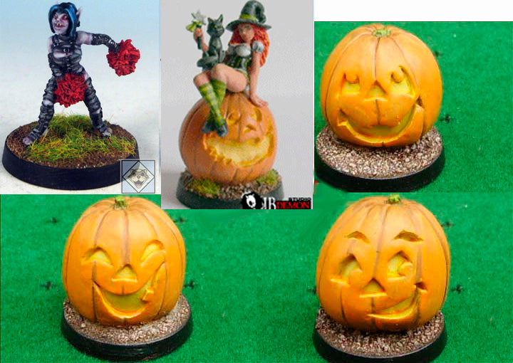 Vampire Fantasy Football Team Sideline Figs