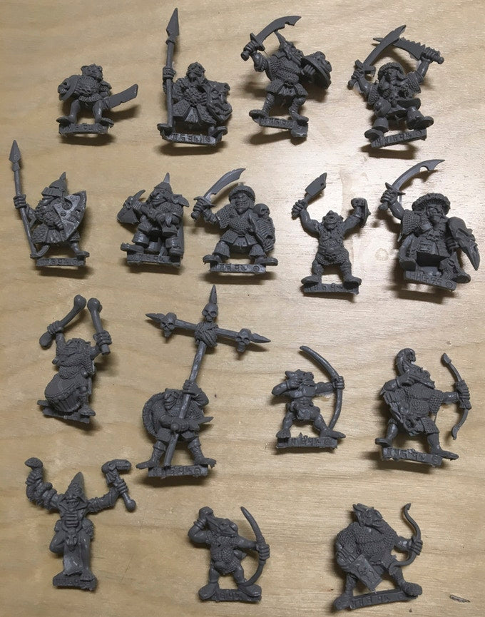Heartbreaker Fantasy Armies - Tim Prow 16 Goblin Army (resin)