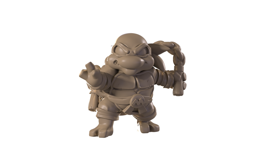 Capsule Chibi - Turtle Power - Michelangelo