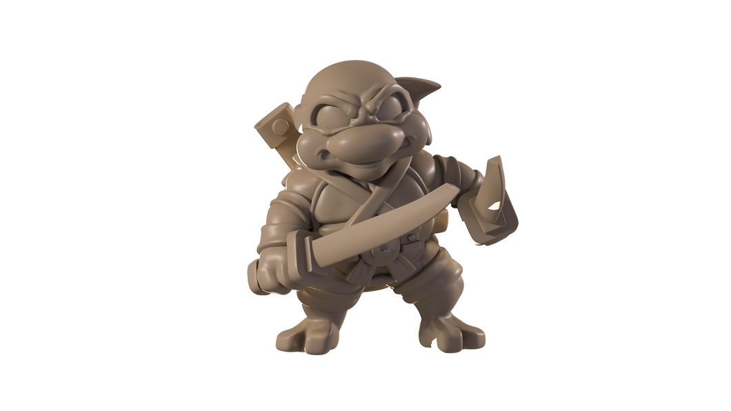 Capsule Chibi - Turtle Power - Leonardo