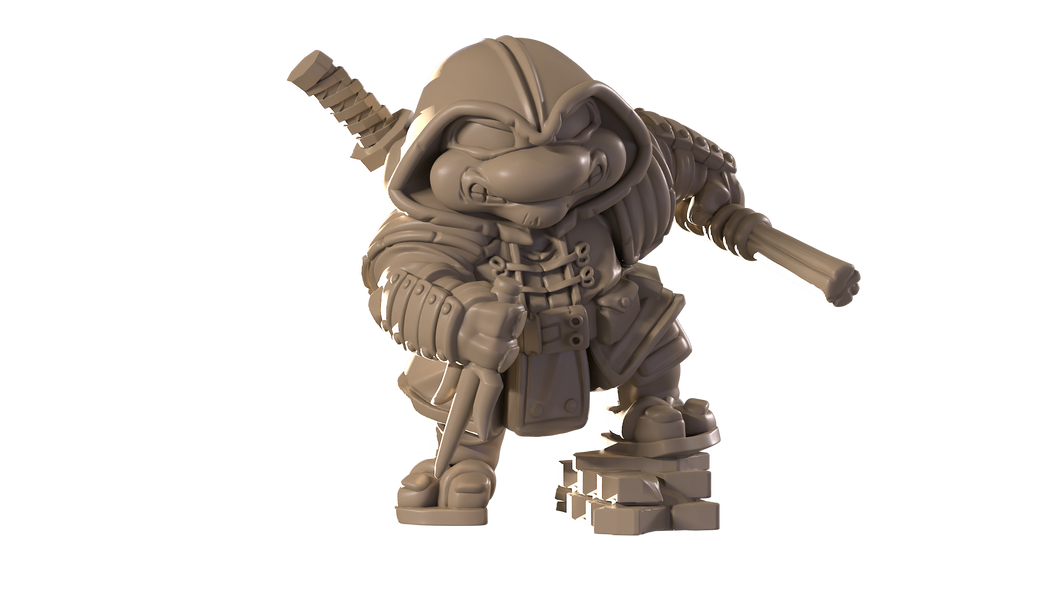 Capsule Chibi - Turtle Power - The Last Ronin