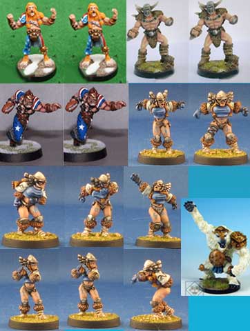 Valkyrie Fantasy Football Team #3 (15 figures) (Metal) VK_TM3