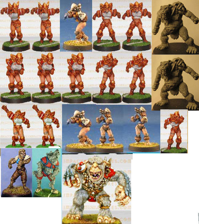 Valkyrie Fantasy Football Team (21 figs)