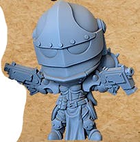 Load image into Gallery viewer, Chibi SoC Vanguard Double Boltgun
