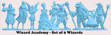 Load image into Gallery viewer, Wizard's Academy Set of 9 Wizards
