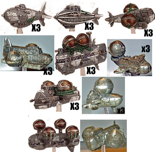 ZN Games Steampunk Warballon Airships - Industrial Airship Armada ZN_ARMD