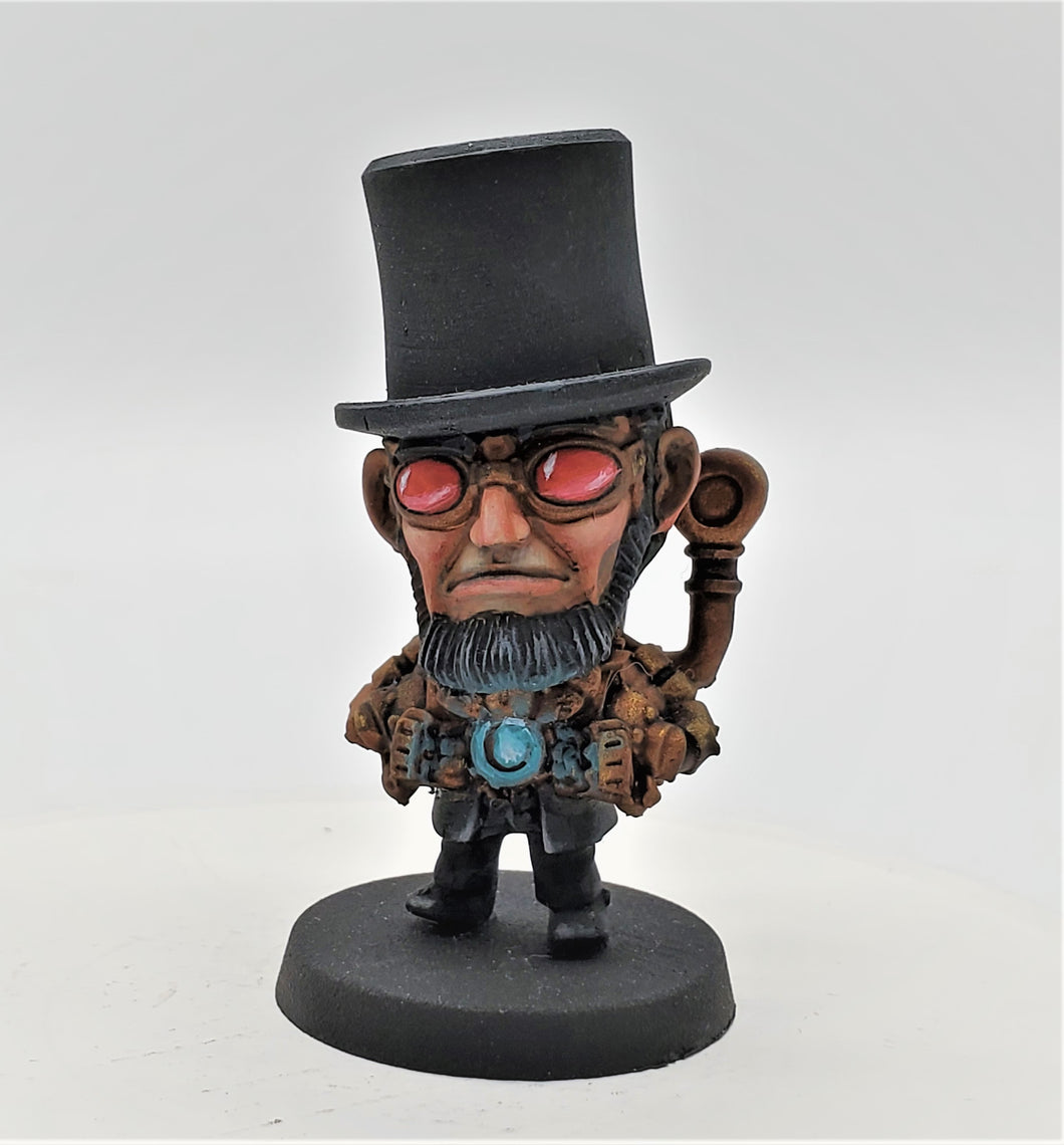 Capsule Chibi - Steampunk Abe Lincoln