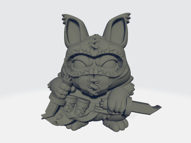 Chibi Tykes - Assassin Rabbit – Impact! Miniatures