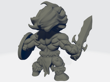 Load image into Gallery viewer, Chibiatures - Barbarian Hero
