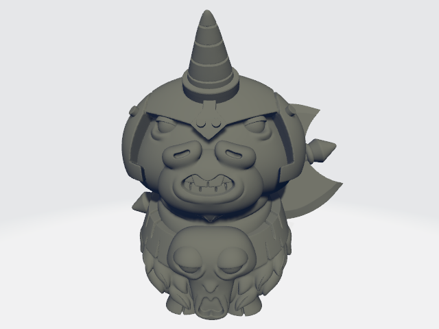 Chibi Tykes - Barbarian Unicorn