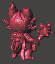 Load image into Gallery viewer, Capsule Chibi - Bone Order Dragonkin (Mace)
