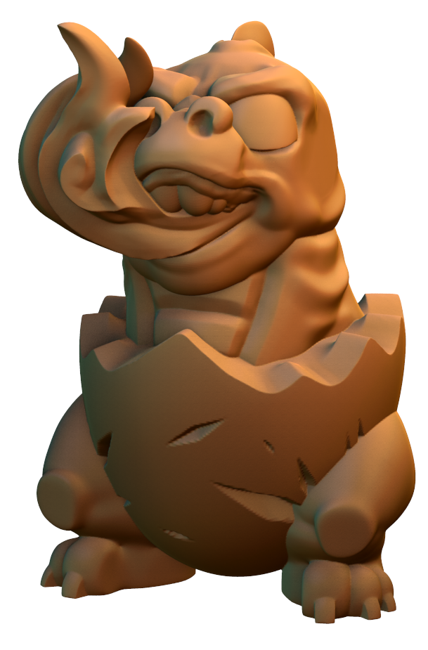 Capsule Chibi - Demilizard #2 - Godzilla Baby