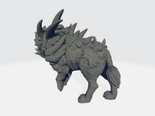 Load image into Gallery viewer, StoneAxe Miniatures - Dinocrocuta Armored #2
