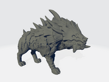 Load image into Gallery viewer, StoneAxe Miniatures - Dinocrocuta Armored #2
