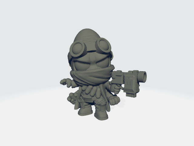 Celia Miniatures - Sci-Fi Chibi Dr. Kade