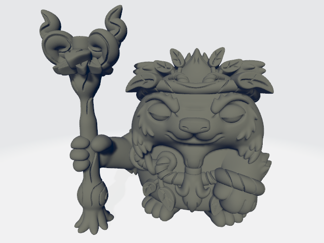 Chibi Tykes - Druid Panda