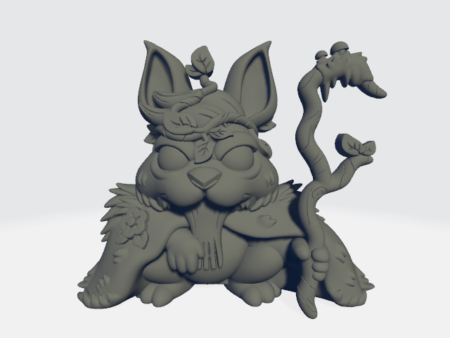 Chibi Tykes - Druid Rabbit