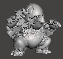 Load image into Gallery viewer, Capsule Chibi - Eggfowl (One Eye) - Owlbear Cub
