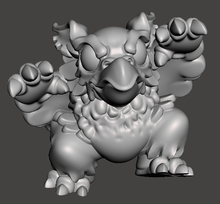 Load image into Gallery viewer, Capsule Chibi - Eggfowl (Attacking) - Owlbear Cub
