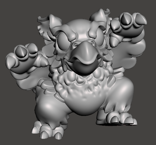 Capsule Chibi - Eggfowl (Attacking) - Owlbear Cub